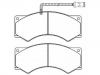 Brake Pad Set:BBU 8178