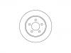 диск тормозной Brake Disc:AU21125A